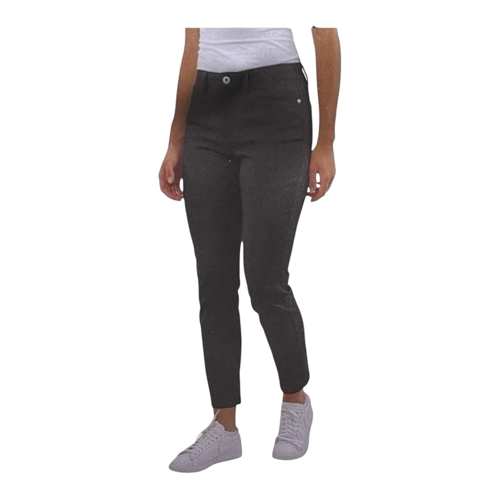 Jachs Girlfriend New York Women's Straight Leg Stretch Ankle Pant,
Black, Size 8